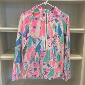 Lilly Pulitzer Woman’s popover top - size Small